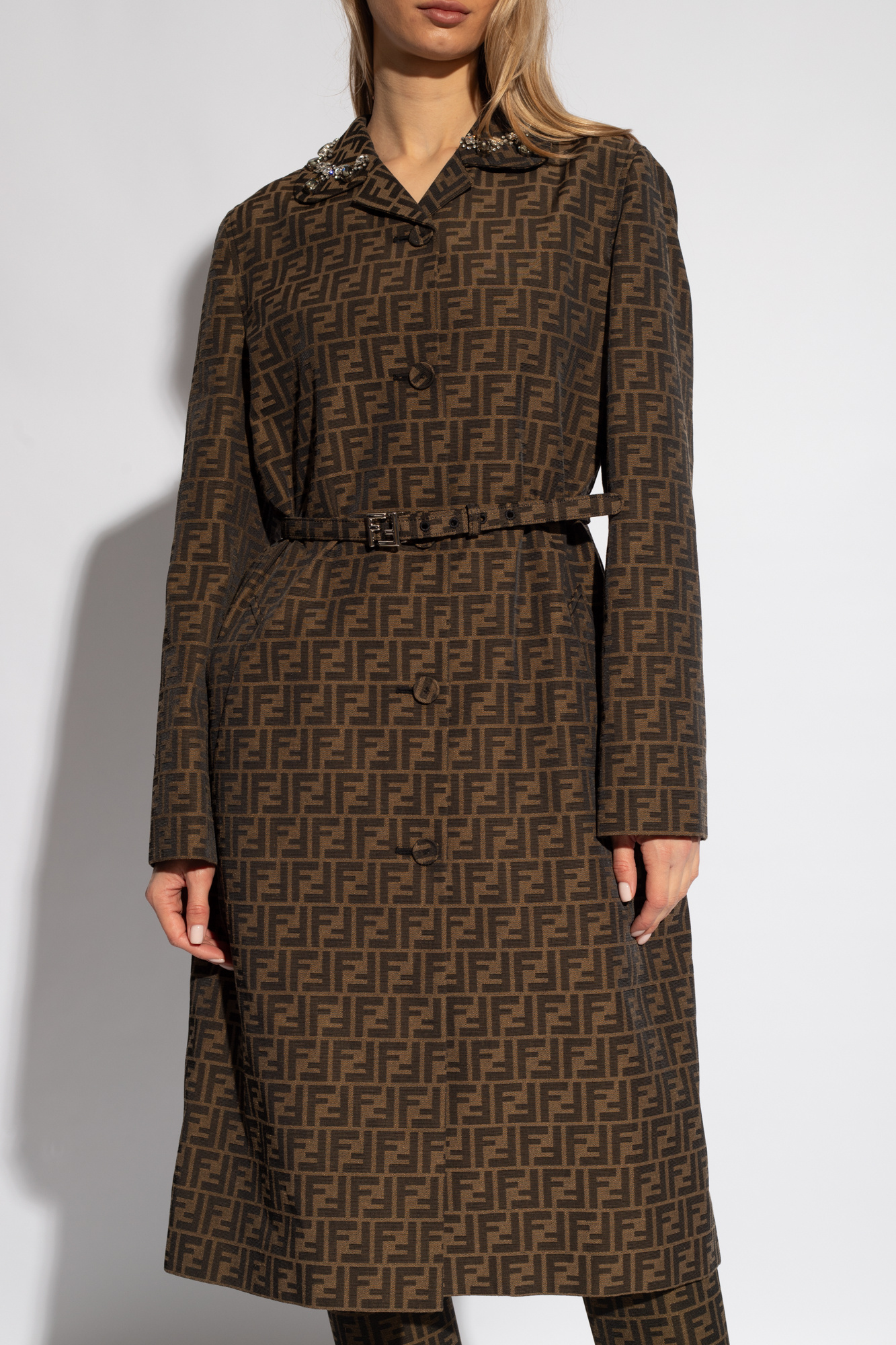 Fendi 2024 print coat